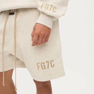 GOD第七季 FG7C高街运动休闲宽松男士 夏季 子 FOG 潮牌短裤 FEAR