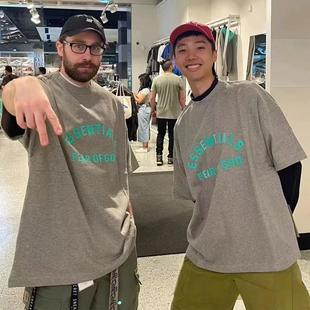 潮牌短袖 GOD 美式 男FOG宽松休闲情侣T恤 ESSENTIAL第八季 FEAR