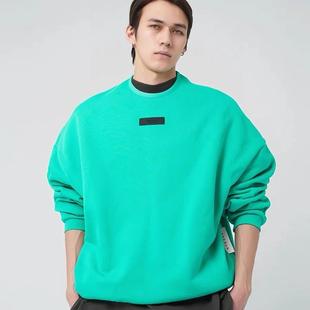 FEAR GOD复线ESSENTIALS潮牌小标加绒圆领卫衣男 24SS新款 FOG