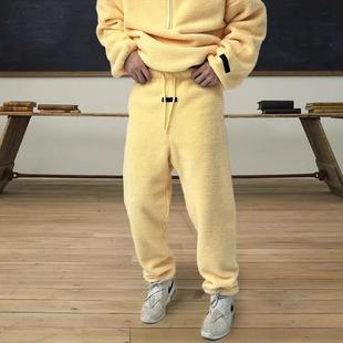 GOD复线ESSENTIALS休闲长裤 FOG秋冬重磅新款 FEAR 男 摇粒绒卫裤