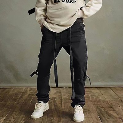 fog主线长裤高街绑带休闲工装