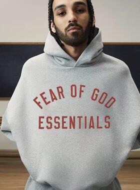 FOG FEAR OF GOD 复线ESSENTIALS秋冬潮牌24FALL加绒连帽卫衣男女