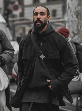 FOG第六季fear of god 6th麂皮绒夹棉夹克外套宽松高街棉服男女潮