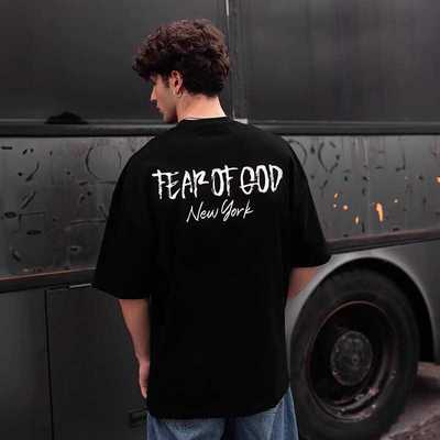 宽松潮牌复线短袖FOGFEAROFGOD