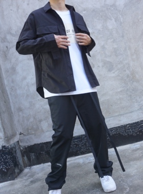 FOG第六季主线 fear of god 6th男女落肩口袋牛津纺长袖衬衫外套