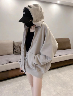 ESSENTIALS加绒拉链外套男女卫衣
