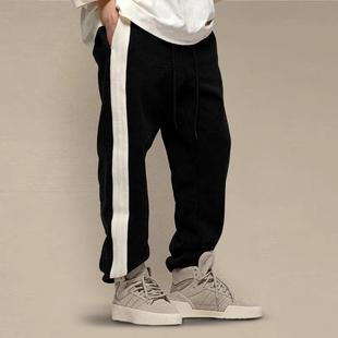 FEAR 男女宽松运动裤 潮牌束脚休闲卫裤 GOD联名三条杠美式 FOG