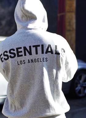 正品essentials连帽卫衣洛杉矶