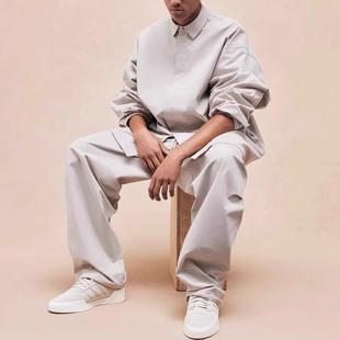 GOD复线ESSENTIALS尼龙直筒长裤 FOG FEAR 男 24FW云系列休闲裤