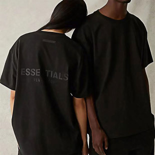 FOG夏季 FEAR 潮流短袖 GOD复线ESSENTIALS新款 男女士宽松t恤