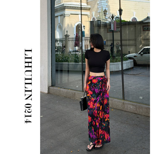 LIHUILIN/设计感小众性感露背小衫夏季新款