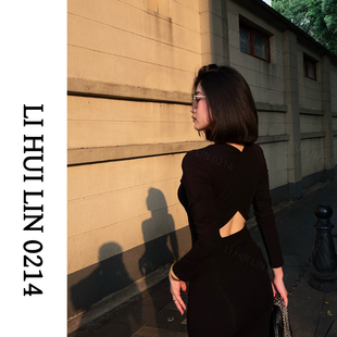 LIHUILIN 性感镂空小心机圆领T恤