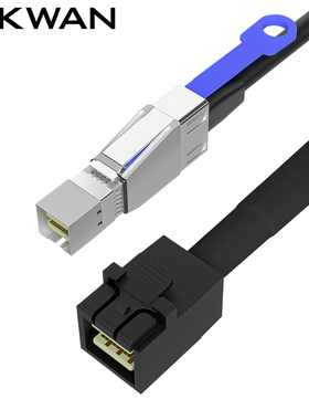 外置HD SFF-8644对SFF-8643连接线12Gbp阵列高速传输服务器数据线