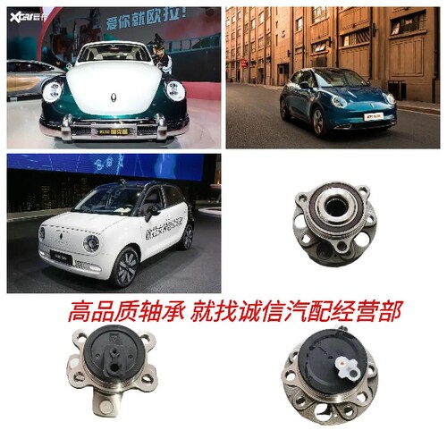 欧拉IQ黑白猫R1R2好猫前后轮轴承