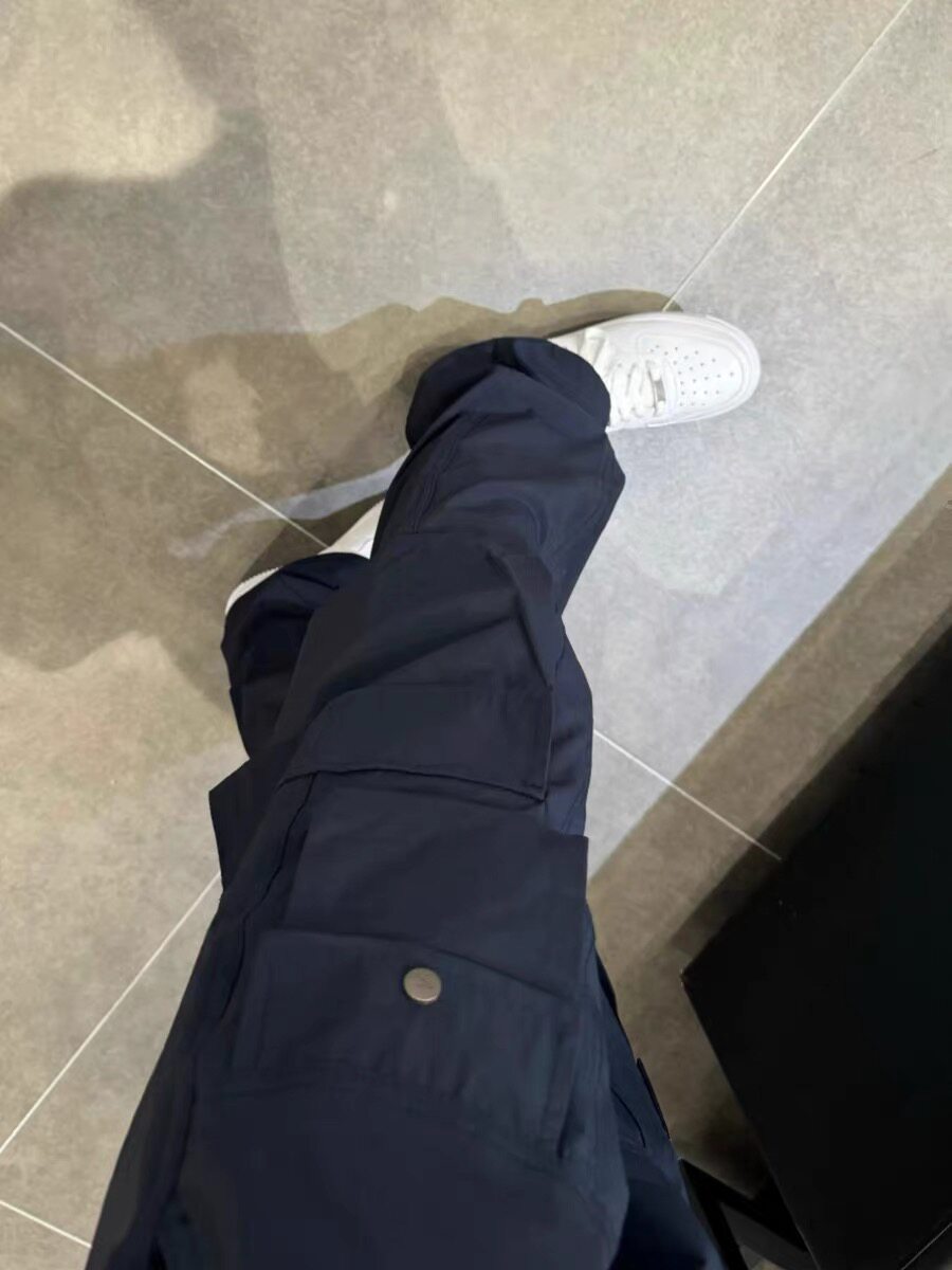 A417ABK393P50户外运动休闲裤男宽松速干多口袋技能工装裤子,男装工装外套,电商A417A
