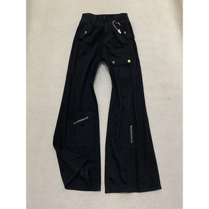 A417A K807 P45男士秋冬季男士休闲水洗棉裤子休闲拉链设计长裤,男装棉裤,电商A417A