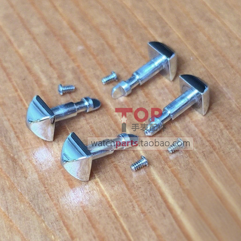 皮带连接螺丝耳杆 表耳钉适配卡地亚Cartier帕莎手表27mm表带表头
