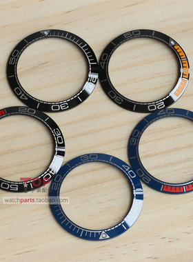 陶瓷表圈适配欧米茄OMG海马600海洋宇宙计时43.5mm表圈