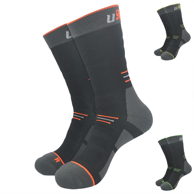 OUT-299意大利冬季保暖自发热THERMOLITE毛圈加厚无骨户外袜