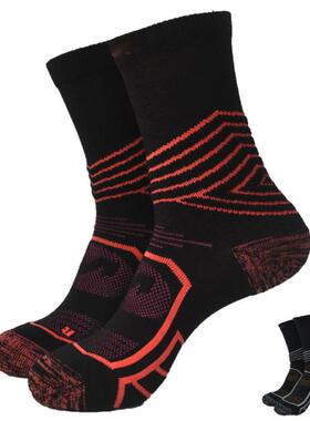 OUT-183户外大牌无骨COOLMAX加厚春秋短袜运动袜男袜