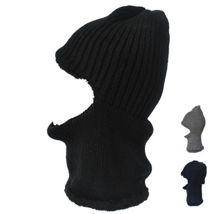 HAT-009冬季全毛圈加绒保暖滑雪帽护脸超级暖和自行车头套