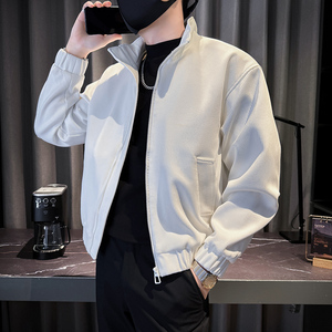 312A-J527-P120 控165 秋季新款社会小伙夹克外套男潮流韩版上衣A图片