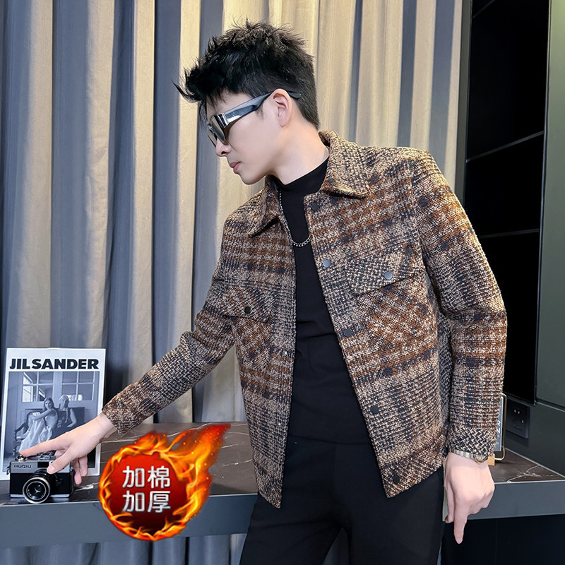 312A-S53-8P140控180秋冬季新款社会小伙夹克外套男潮流上衣A,男装夹克,星座312A