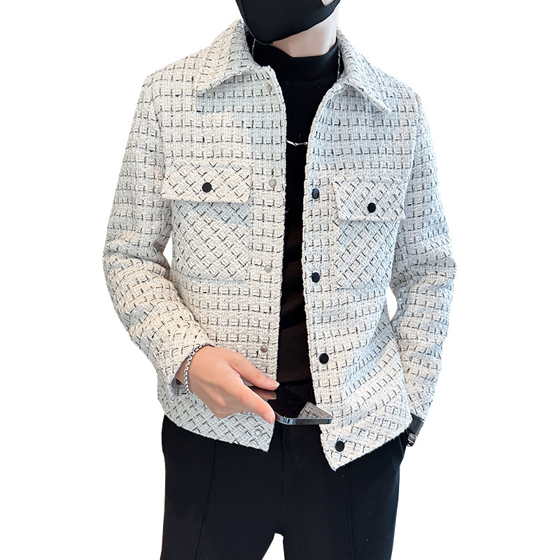 312A-2373-P130控168秋季新款社会小伙夹克外套男潮流韩版上衣A,男装夹克,星座312A