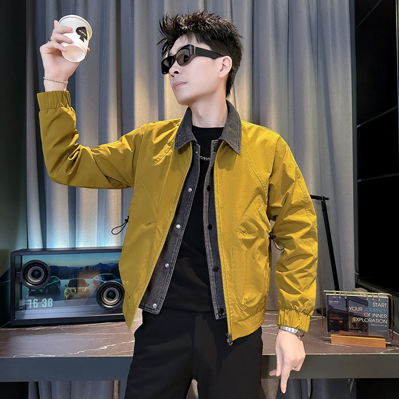312A-J601-P108控155春季新款社会小伙夹克外套男潮流韩版上衣C,男装夹克,星座312A