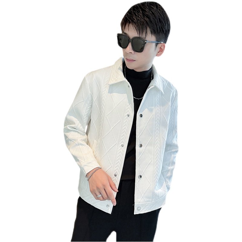 312A-2377-P120控165秋季新款社会小伙夹克外套男潮流韩版上衣D,男装夹克,星座312A
