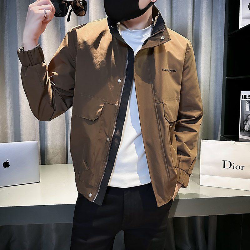 312A-2806-P98控138春季新款社会小伙夹克外套男潮流韩版上衣A,男装夹克,星座312A