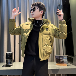 312A-6621-P138控178  冬季男士潮牌棉衣外套韩版潮流夹克棉袄C图片