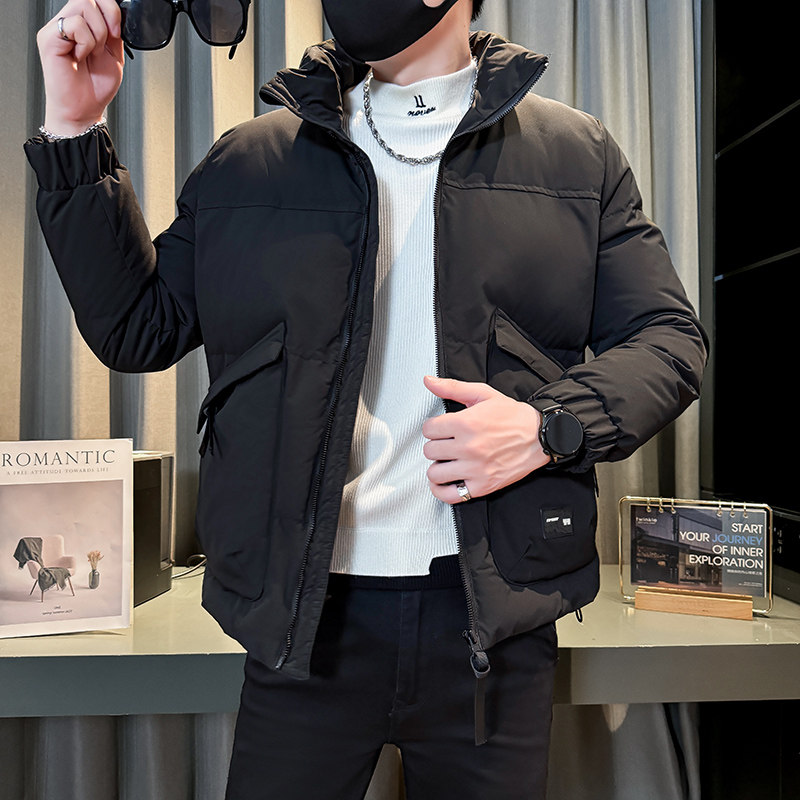 312A-6607-P138控178冬季男士潮牌棉衣外套韩版潮流夹克棉袄C,男装夹克,星座312A