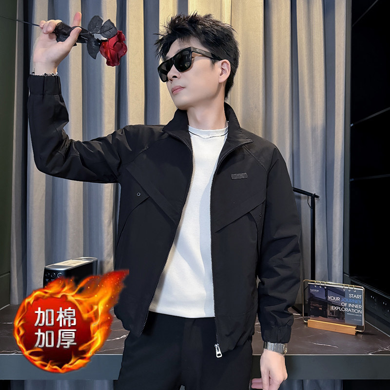 312A-J544-8P108控148秋季新款社会小伙夹克外套男潮流上衣A,男装夹克,星座312A