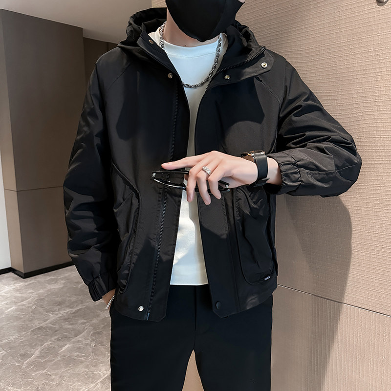 312A-2825-P115控158秋季新款社会小伙夹克外套男潮流韩版上衣B,男装夹克,星座312A