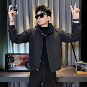 312A-M11-P138控178  冬季男士潮牌棉衣外套韩版潮流夹克棉袄W图片