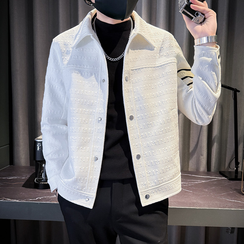 312A-J533-P120控165秋季新款社会小伙夹克外套男潮流韩版上衣A,男装夹克,星座312A