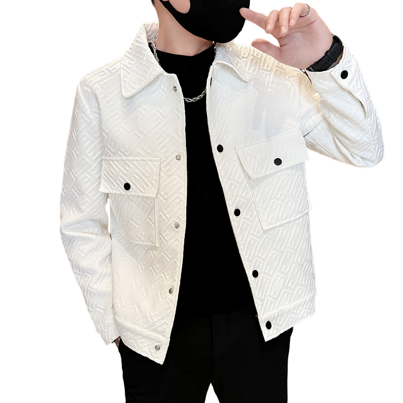 312A-2821-P120控165秋季新款社会小伙夹克外套男潮流韩版上衣A,男装夹克,星座312A