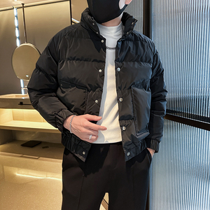 312A-8835-P138控178  冬季男士潮牌棉衣外套韩版潮流夹克棉袄B图片