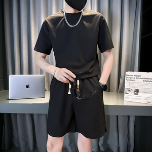 287608-P96控138夏季店主风工装套装夏装韩版运动服C,白色铅笔裤冬款如何搭配图片