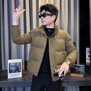 312A-M01-P138控178  冬季男士潮牌棉衣外套韩版潮流夹克棉袄A图片