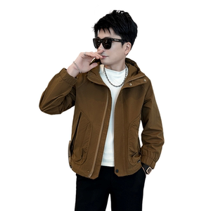 312A-2825-P115 控158 秋季新款社会小伙夹克外套男潮流韩版上衣B图片