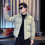 312A-M07-P138控178冬季男士潮牌棉衣外套韩版潮流夹克棉袄D，男装夹克，星座312A