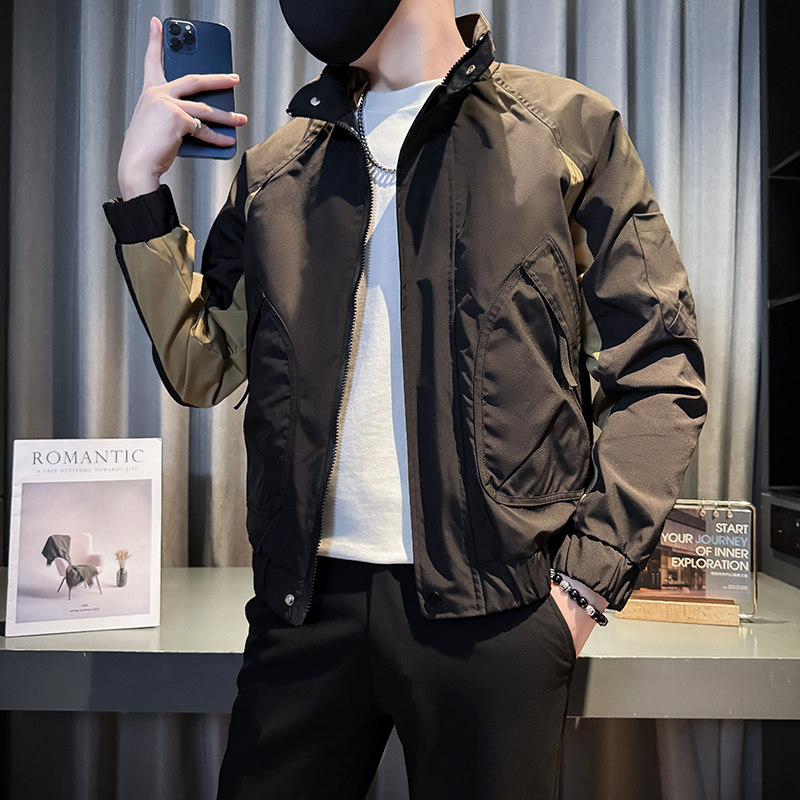 312A-J507-P98控138新款社会小伙夹克外套男潮流韩版上衣C,男装夹克,星座312A