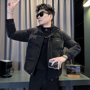 312A-M05-P138控178  冬季男士潮牌棉衣外套韩版潮流夹克棉袄C图片