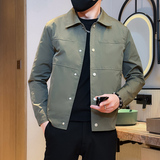 312A-J508-P98控138新款社会小伙夹克外套男潮流韩版上衣B，男装夹克，星座312A
