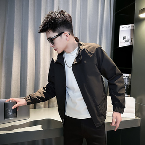 312A-2803-P108 控148 春季新款社会小伙夹克外套男潮流韩版上衣D图片