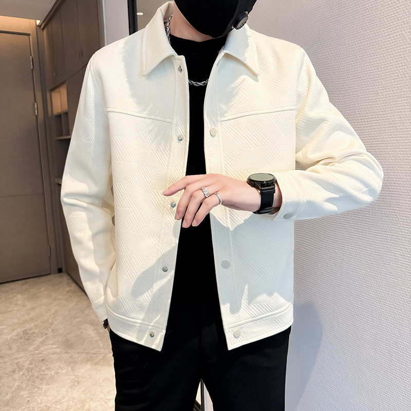 312A-2822-P120控165秋季新款社会小伙夹克外套男潮流韩版上衣A,男装夹克,星座312A