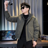 312A-M09-P138控178冬季男士潮牌棉衣外套韩版潮流夹克棉袄C，男装夹克，星座312A