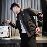 312A-J505-P98控138春季新款社会小伙夹克外套男潮流韩版上衣A，男装夹克，星座312A